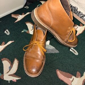 Clark’s Tan Leather Men's Boots